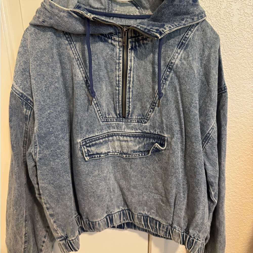 Empyre Blue Denim Zip-Up Jacket